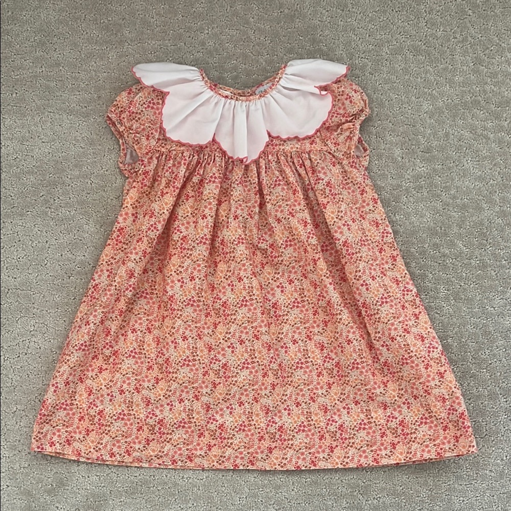 Floral Pink Kids Dress